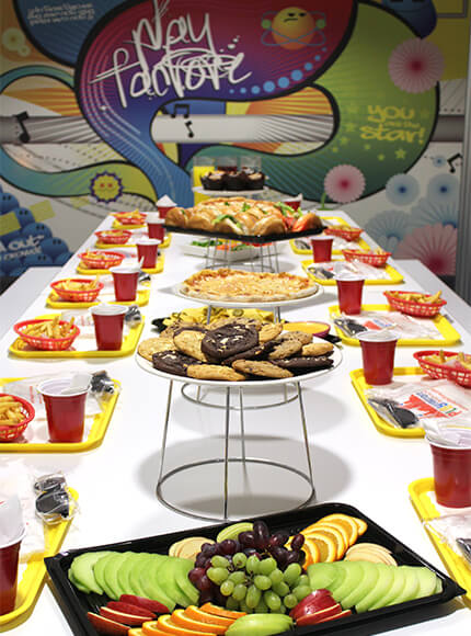 Play Factore Party Food